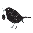 Forest post bird icon