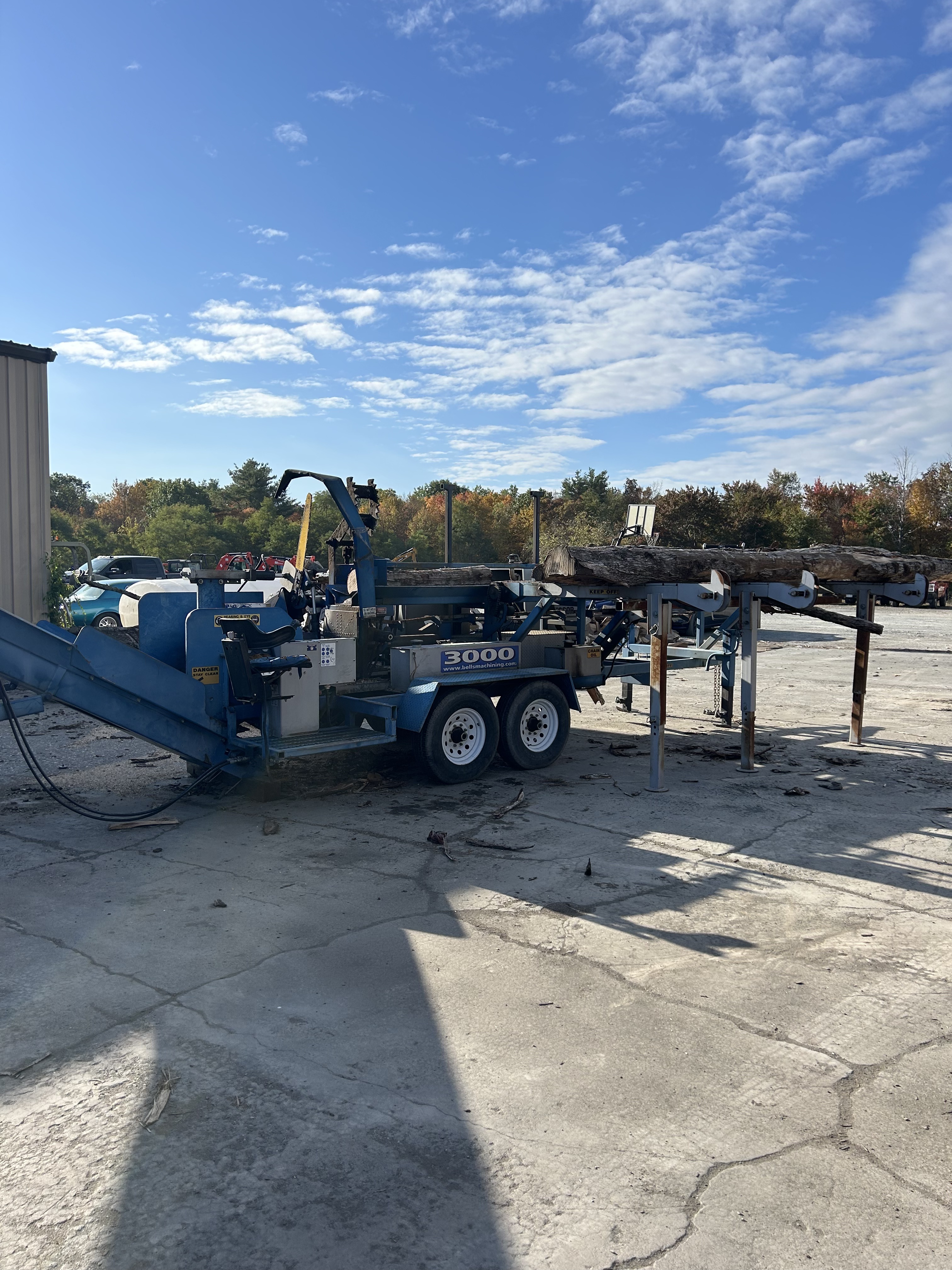 2015 Bell's 3000B Firewood Processor & 32' Conveyor - ForestryLink