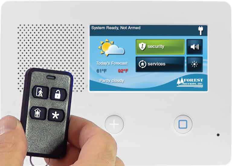 Residential Keypads Forest Security - Dark Design Collection - HD Quality