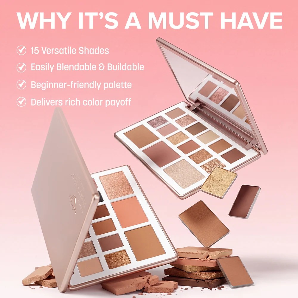 Spotlight Multi-Use Palette Eyeshadow-Blush-Highlight
