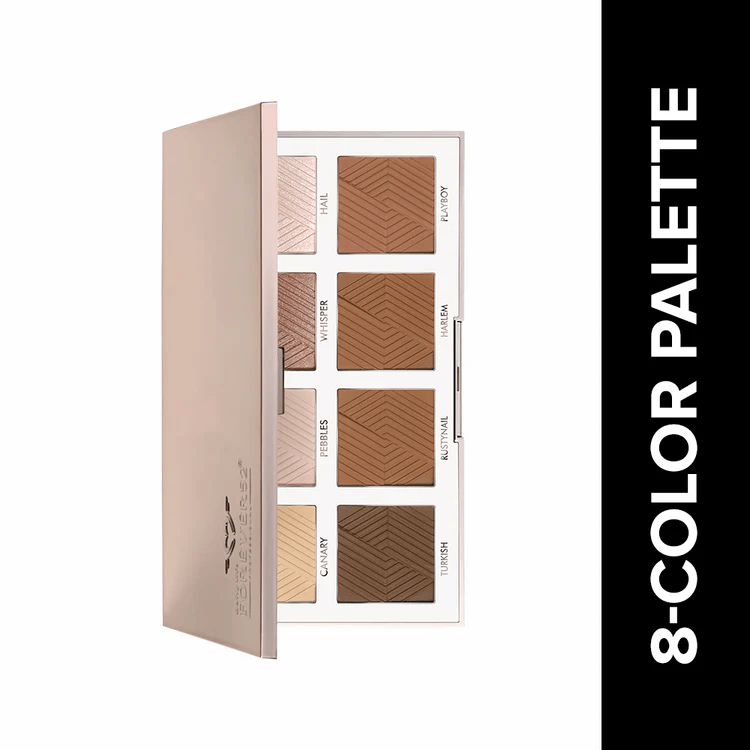 Essential Highlighter & Contour Powder Palette - BKS003