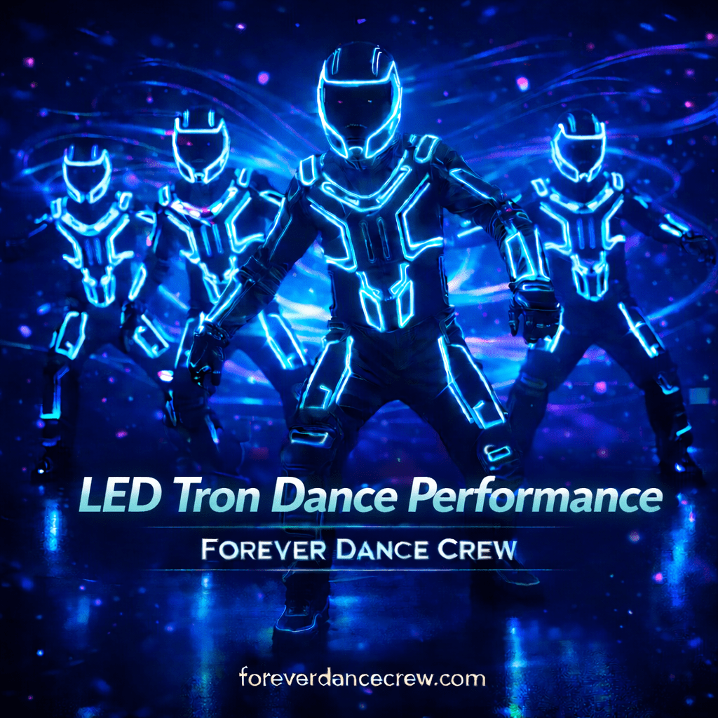 LED Tron Dance Performance