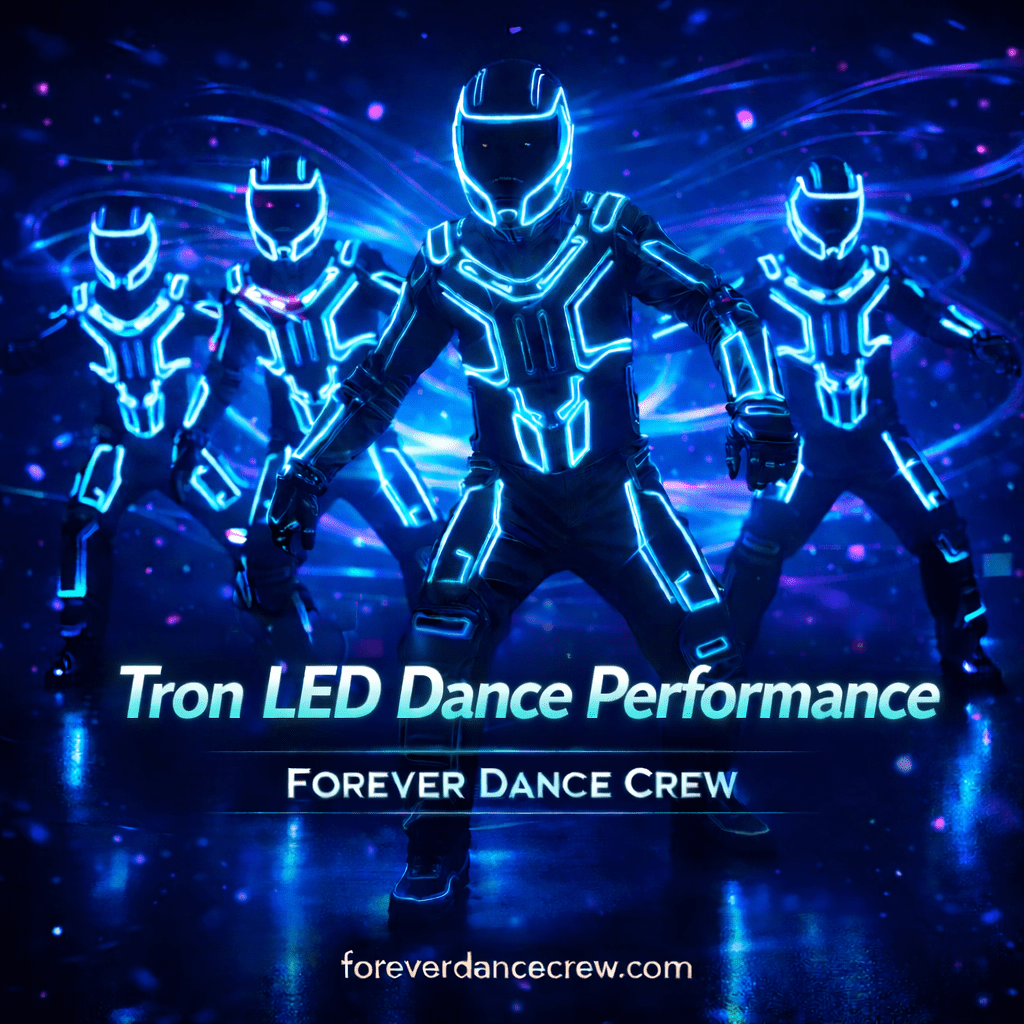 Tron LED Dance Performance
