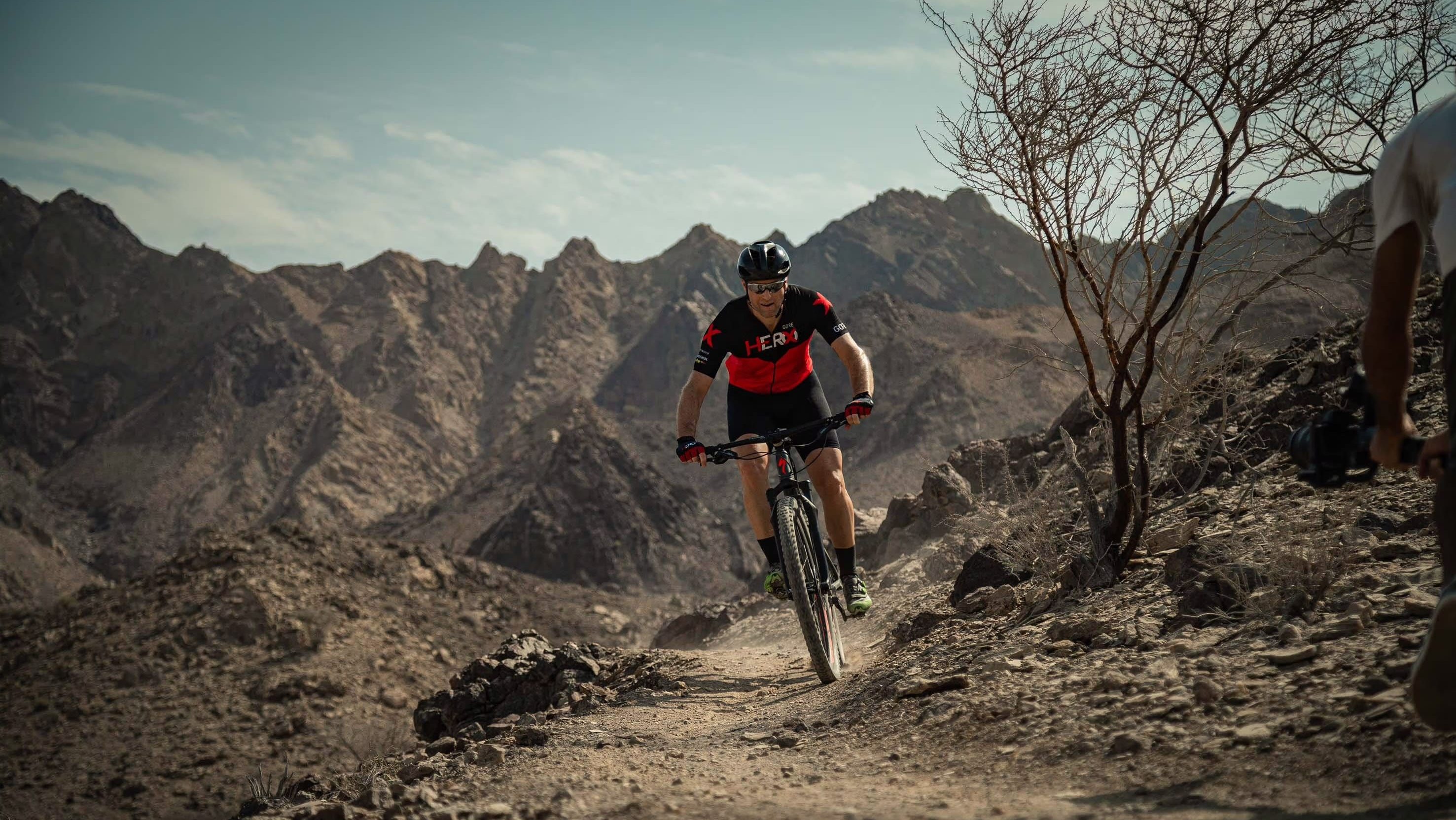 Mountain biking in Hatta, UAE