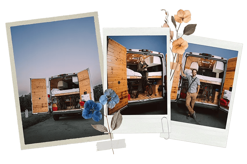 Forever Wild Vows Camper Van photos