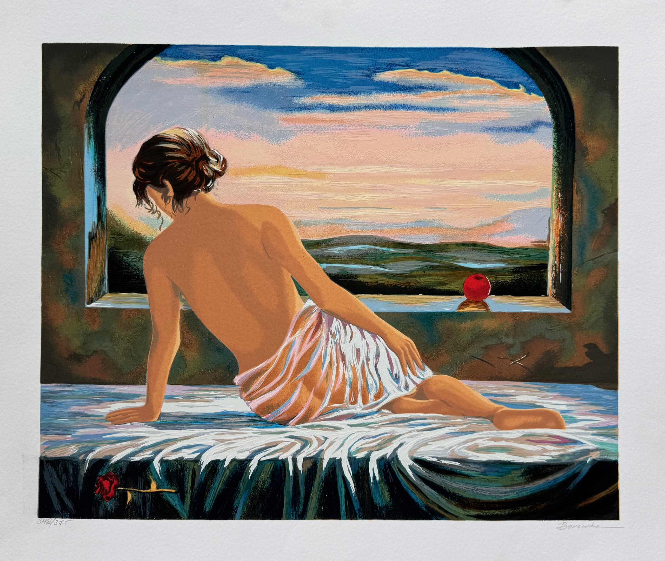 Alexander Borewko SWEET MOMENTS Hand Signed Limited Edition Serigraph