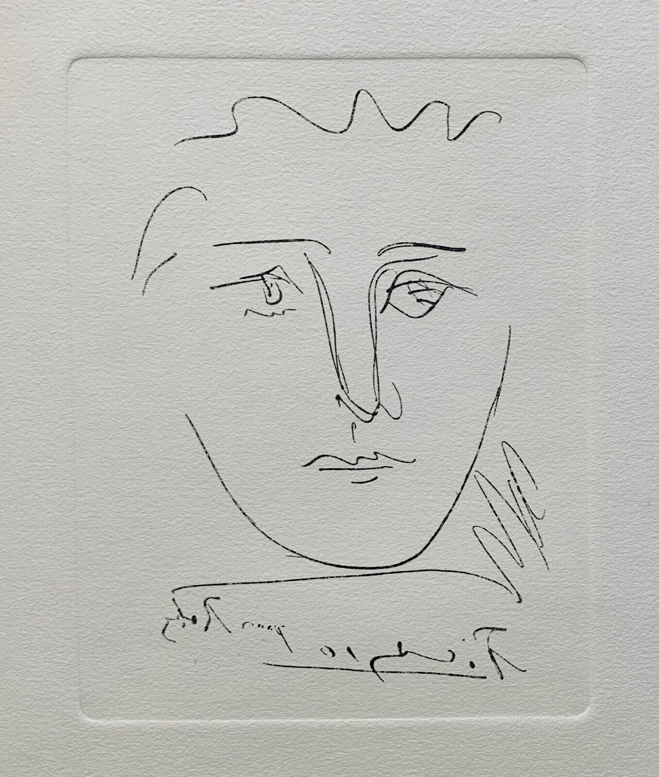 Pablo Picasso POUR ROBY Restrike Etching