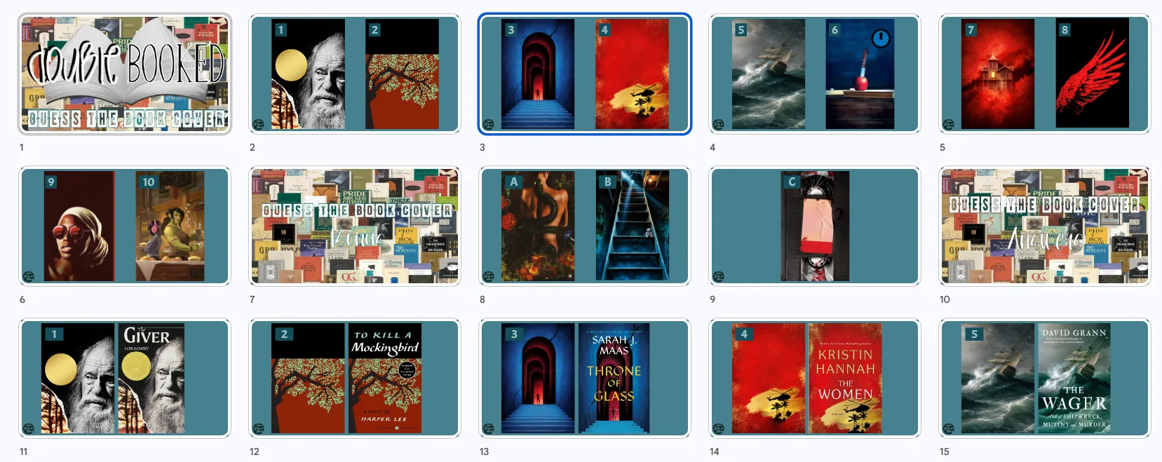 Guess the Book Cover slides file example image