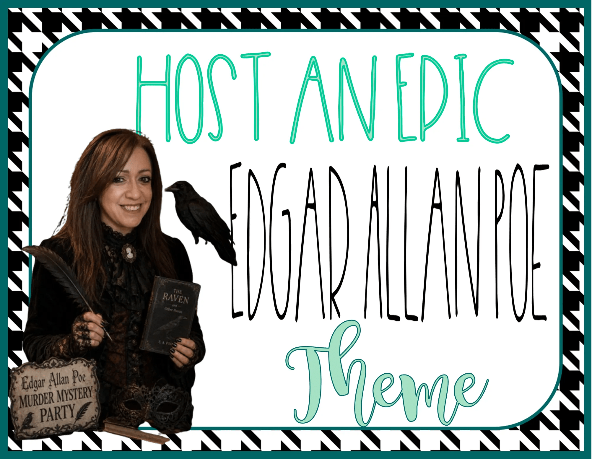 Host an Epic Edgar Allan Poe Theme title image