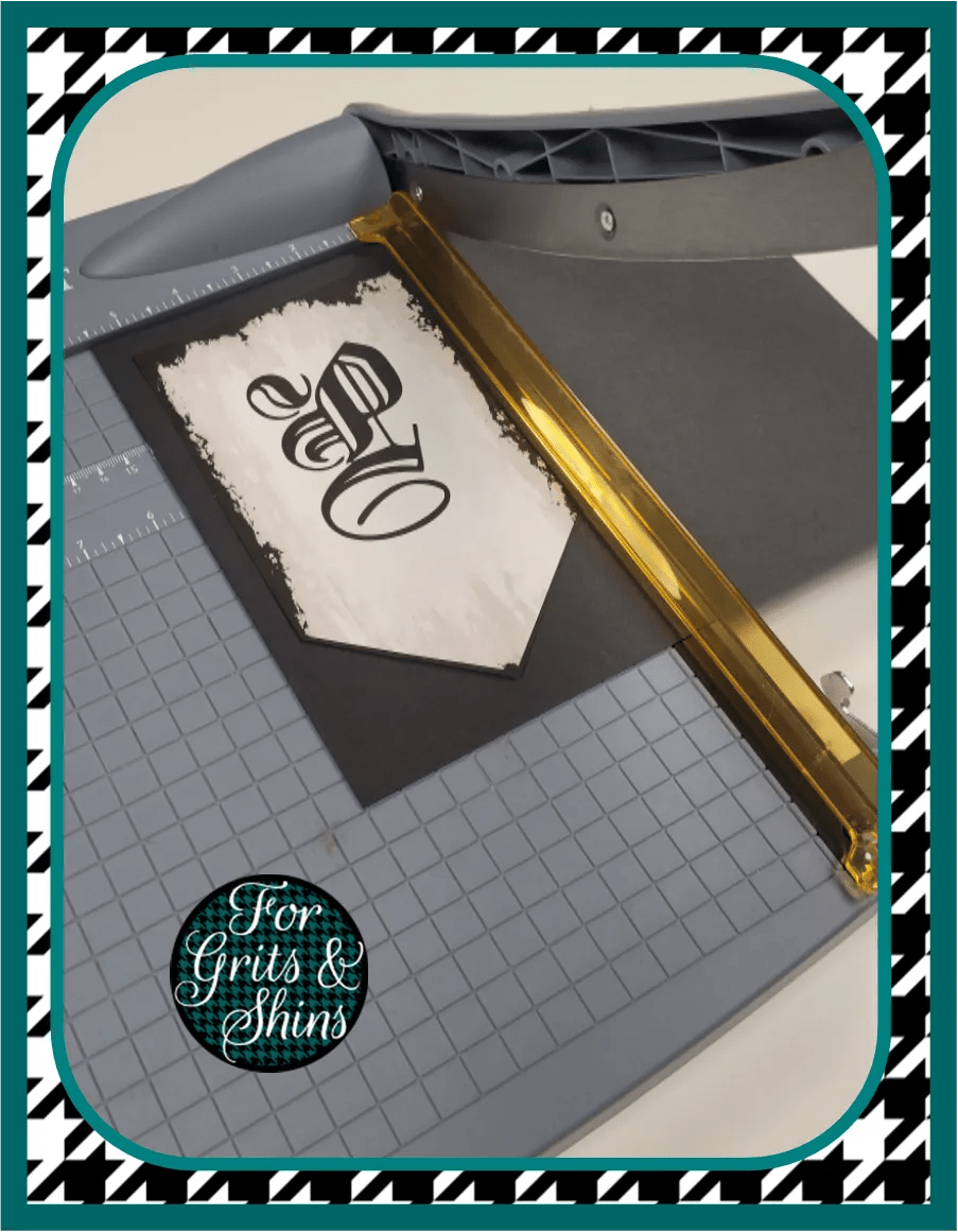 Letter P cardstock image