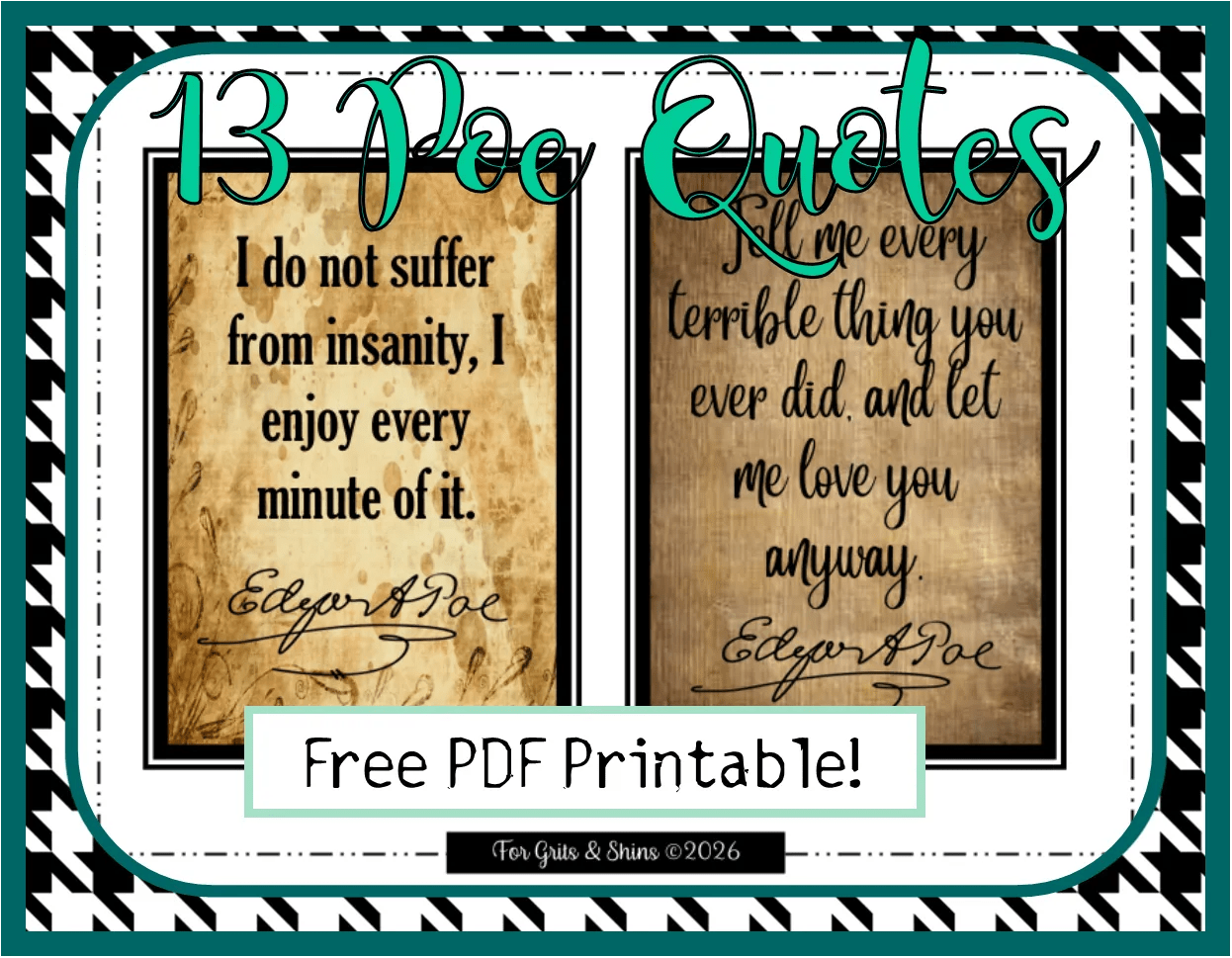 13 Edgar Allan Poe quotes image