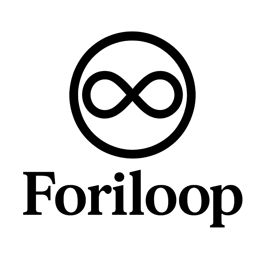 Foriloop – Coding Tutorials, Tech Guides & AI Tools Logo