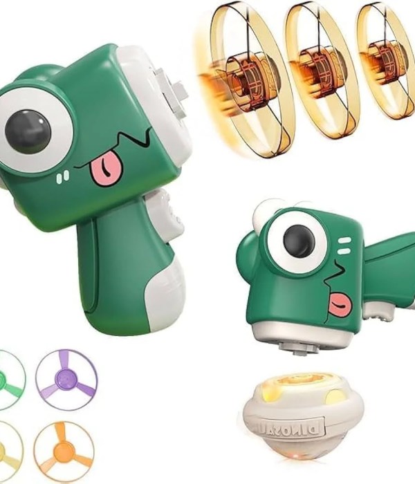 Dino UFO Gyro Gun