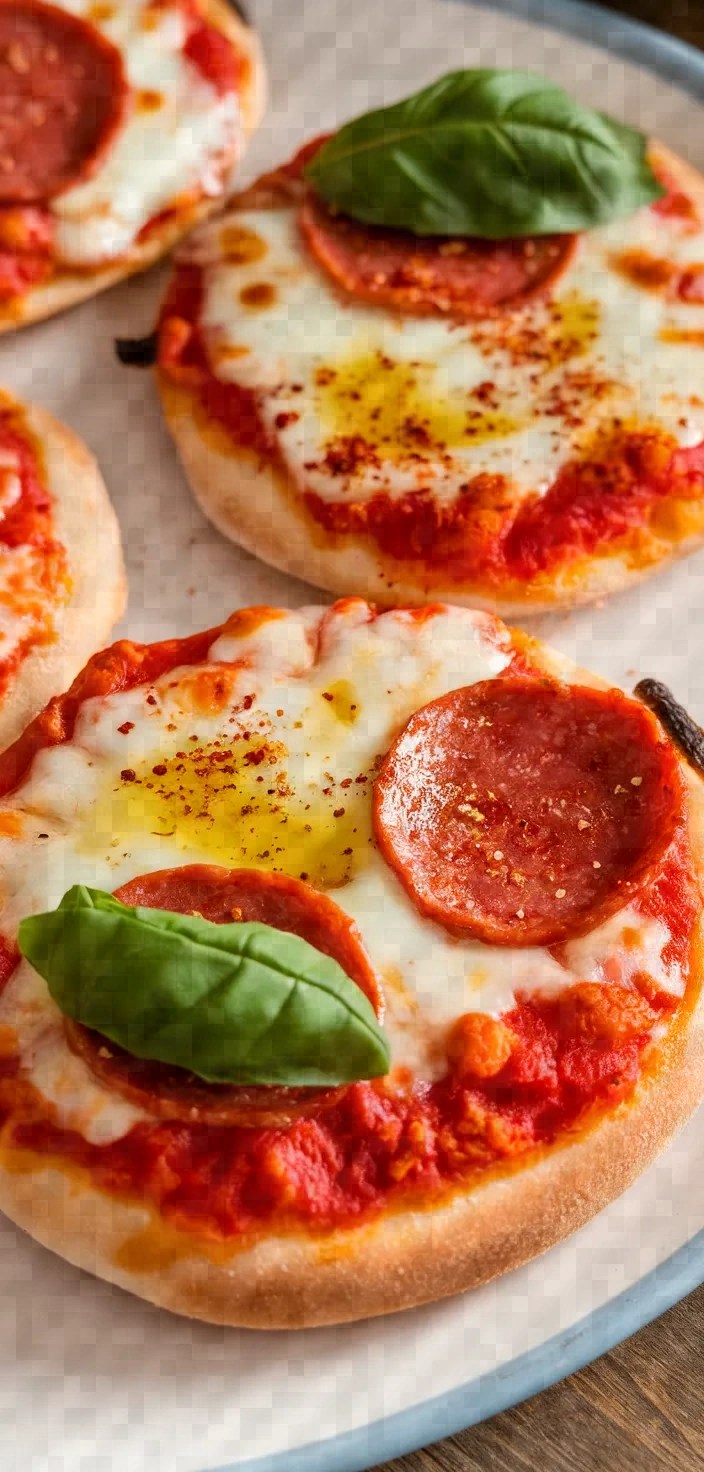 Ingredients photo for Air Fryer Mini Frozen Pizza Recipe