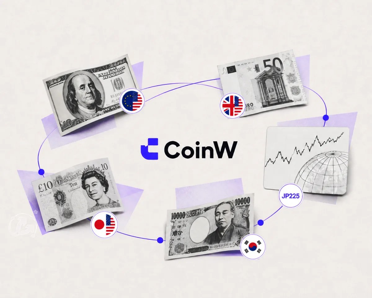 CoinW a lancé des contrats à terme perpétuels TradFi pour les devises et les indices CoinW a lancé des contrats à terme perpétuels TradFi pour les devises et les indices