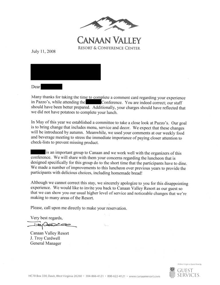 Apology Letter From Canaan Is It Too Little Too Late Fork You