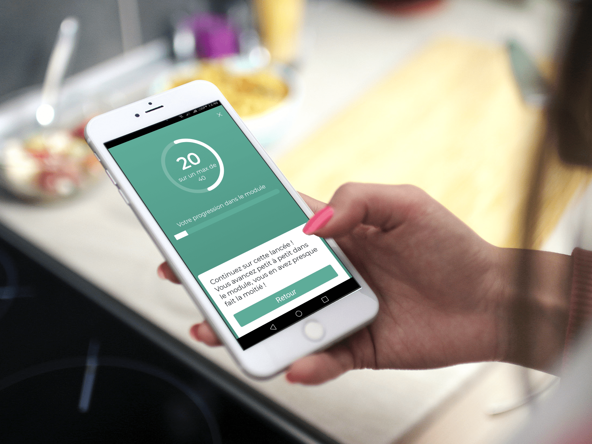 Le microlearning utilise des outils de feedback comme la barre de progression