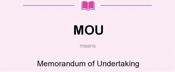 Memorandum Of Undertaking From An Employee