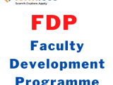 Fdp Faculty Development Programme Formfees