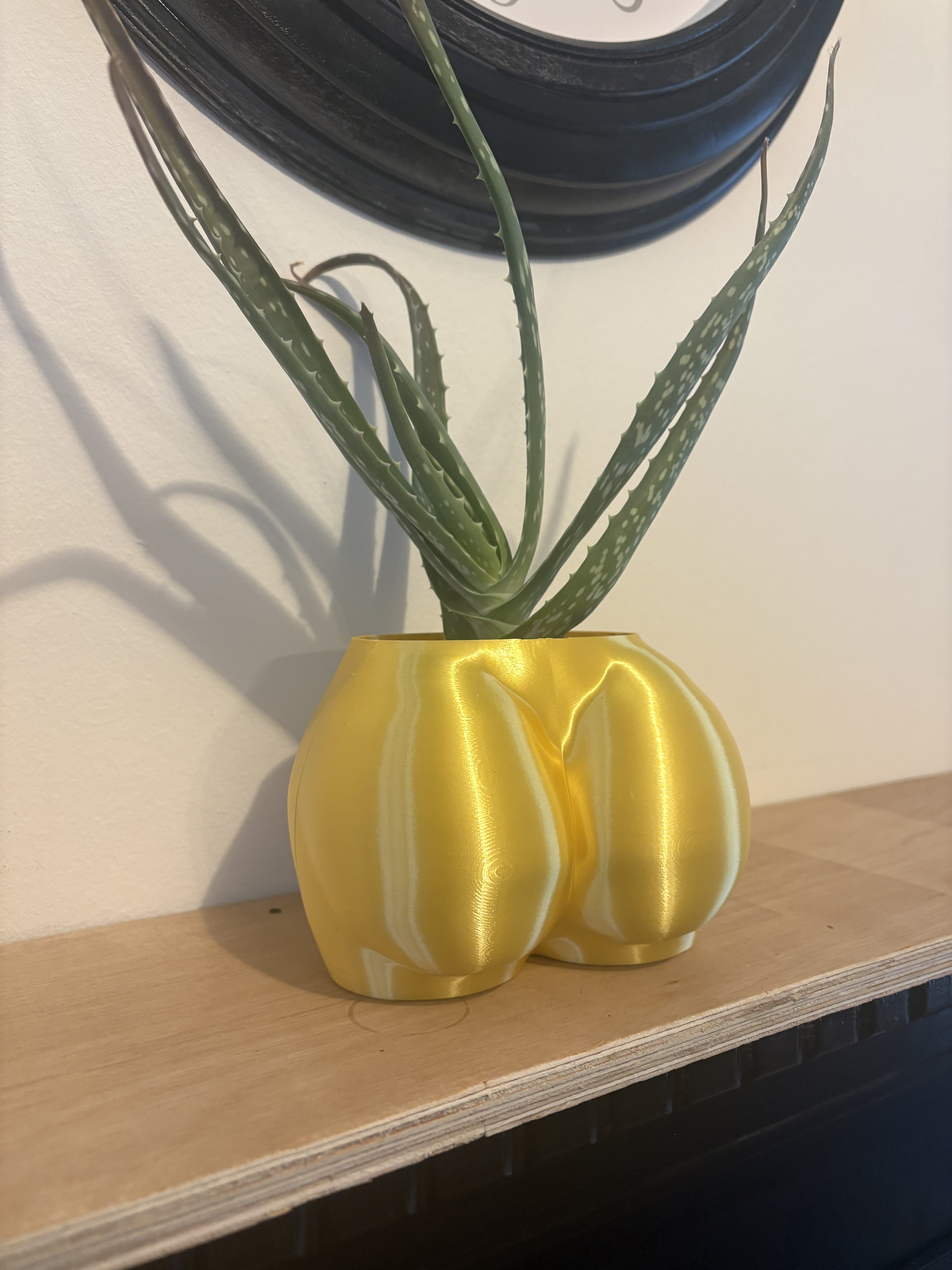 Sculpted Nude Planter