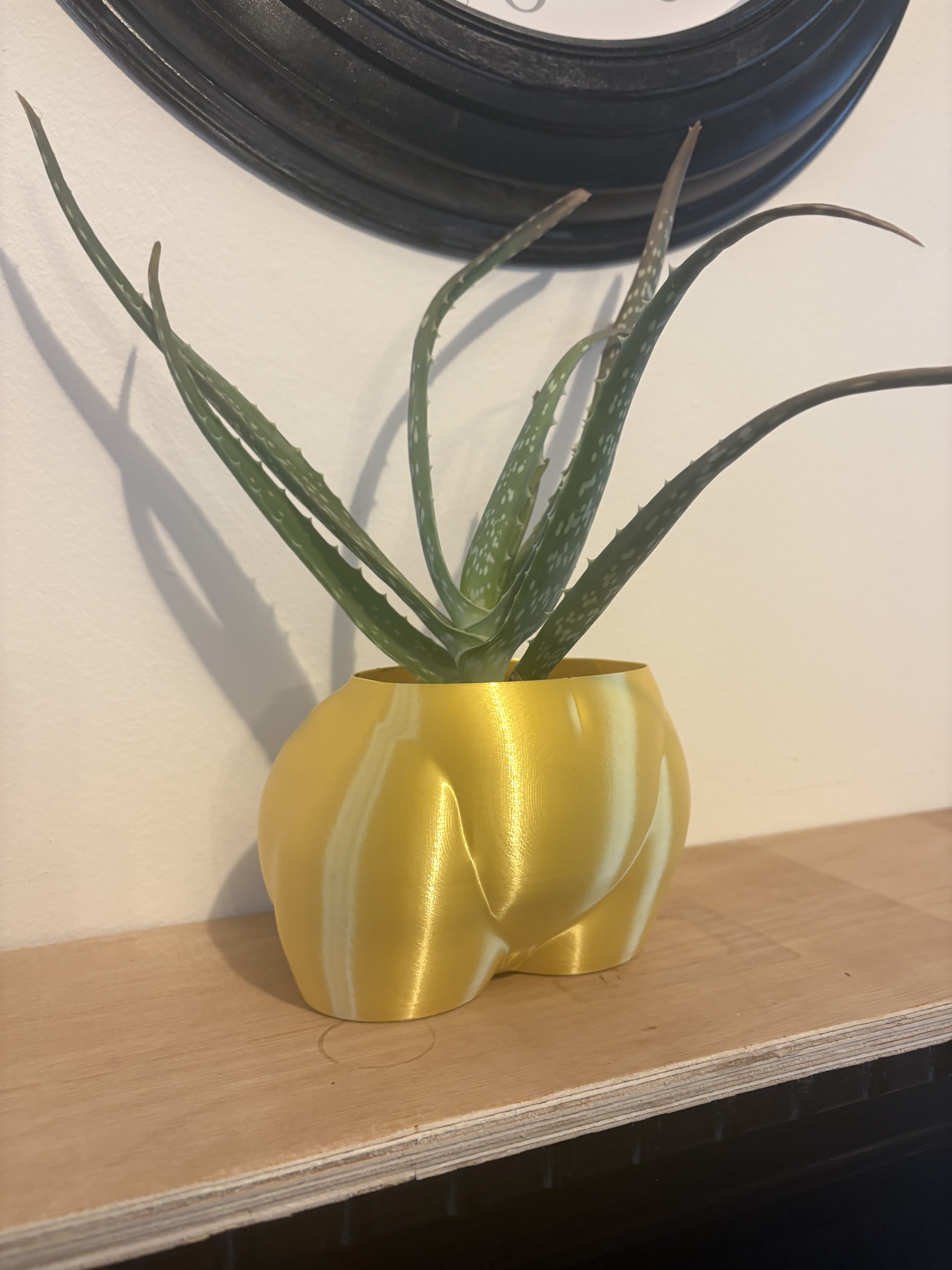 Sculpted Nude Planter