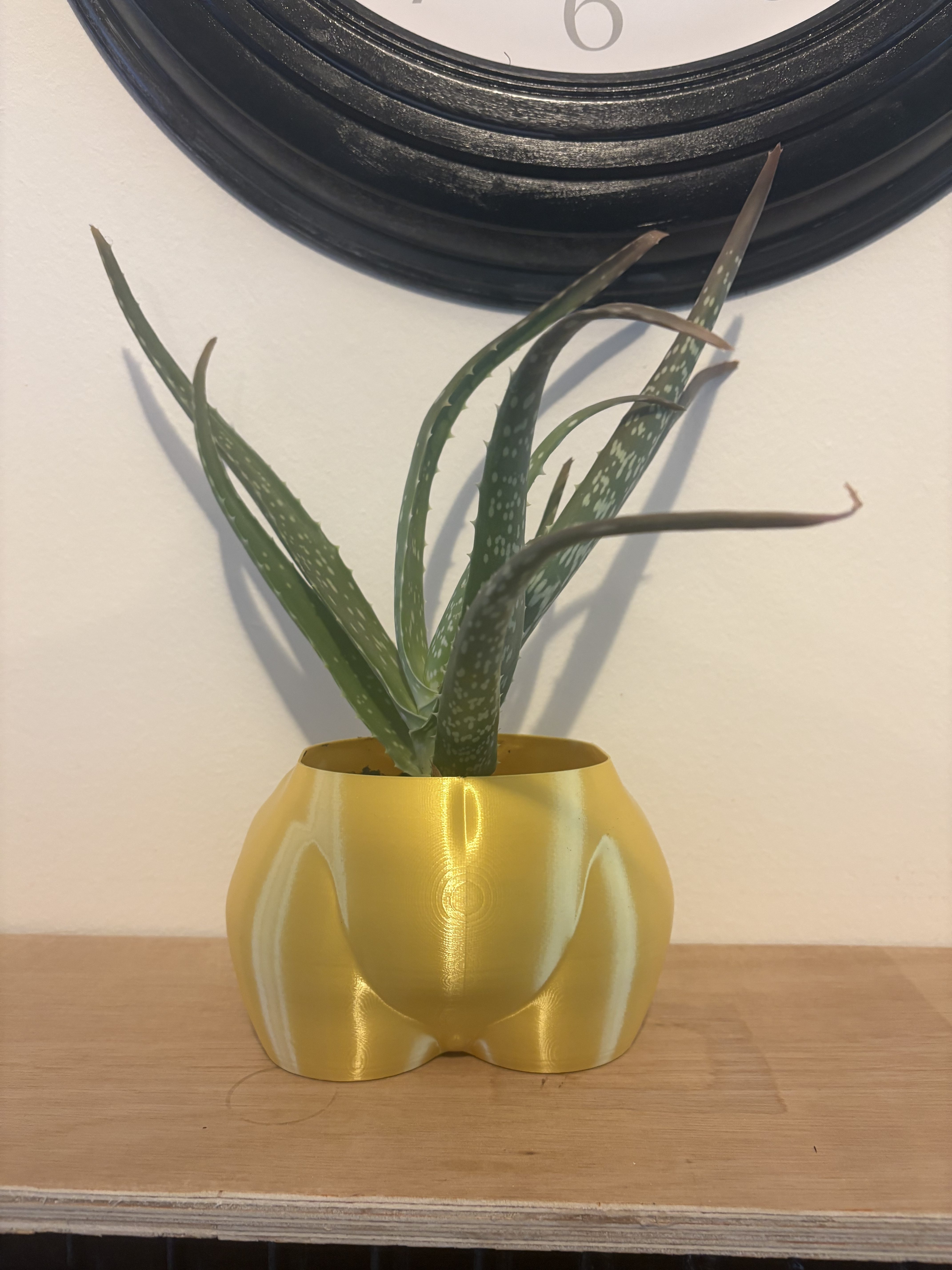 Sculpted Nude Planter