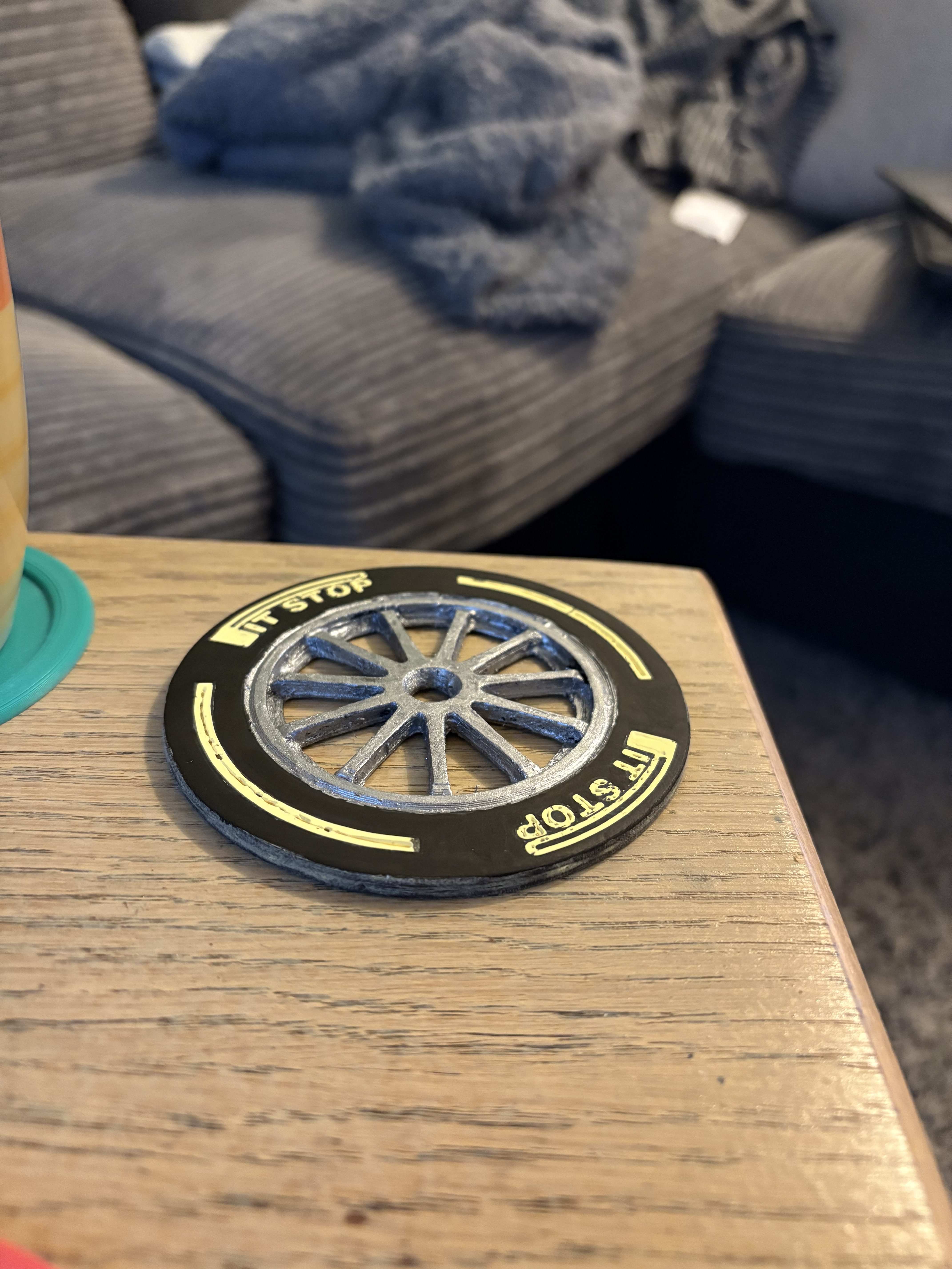 🏁 Formula 1 Coaster (Free STL Download)