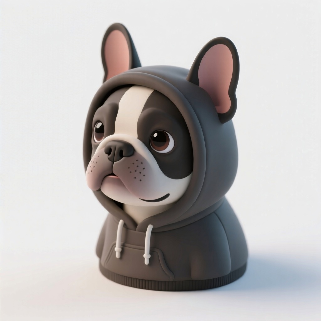 French Bulldog hoodie