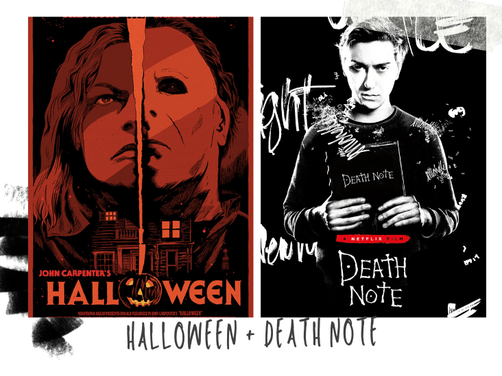 Halloween and Death Note - two excellent movies that belongs on any list of the best horror movies on Netflix!