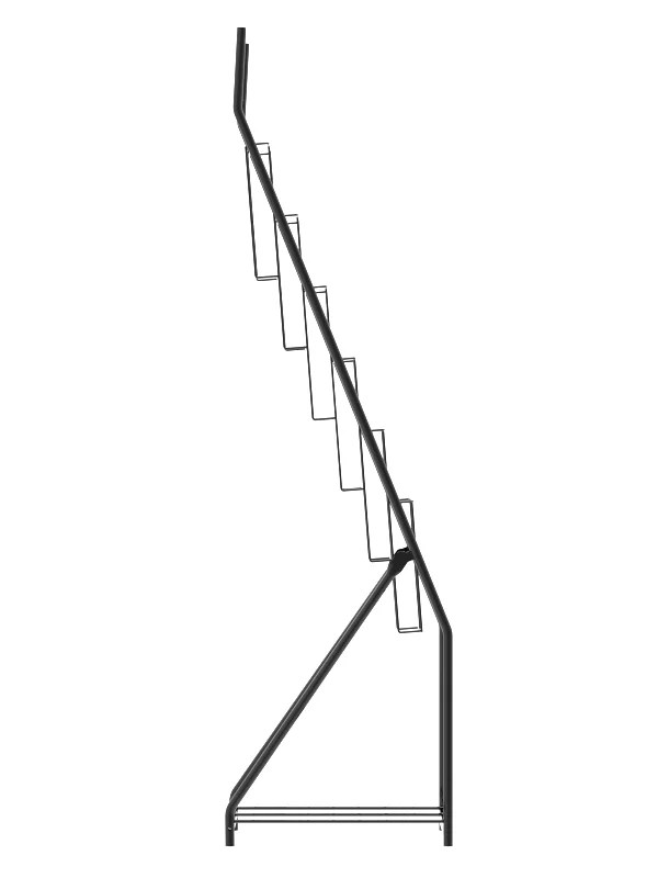 Catalog Rack side view