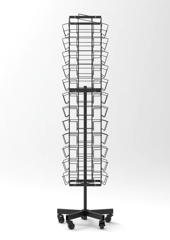 4-Sided Greeting Card Display Rack