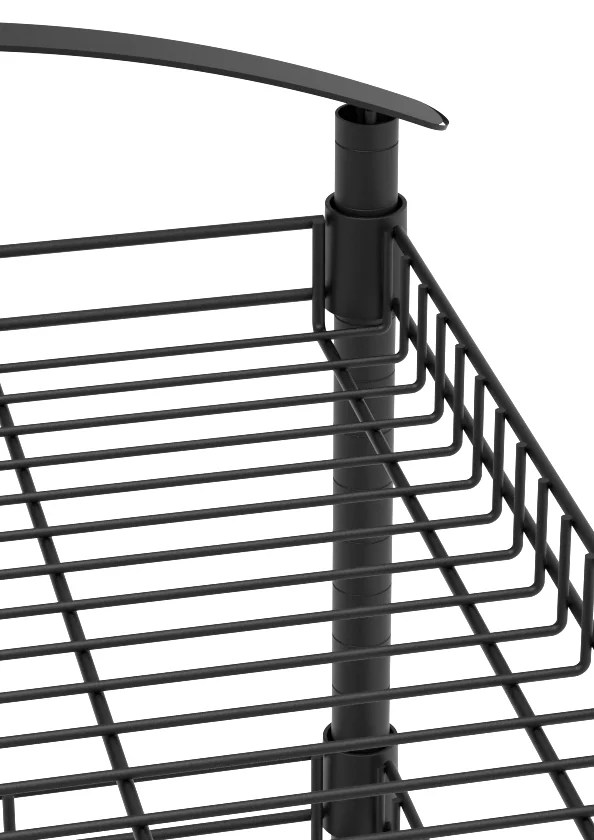 6-Tier Wire Shelf Display wire shelf structure detail