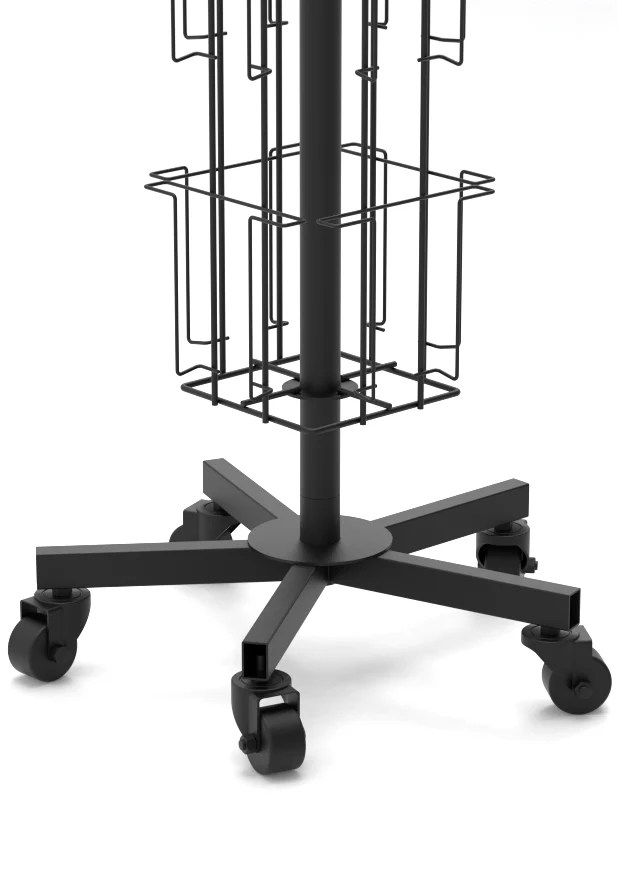 Greeting Card Display Rack wire frame detail
