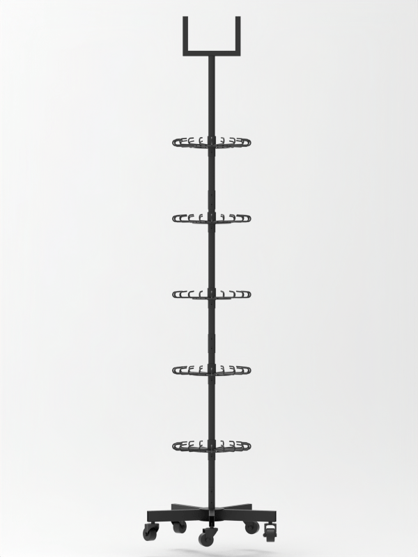 5-Layer Wire Rotating Display Rack