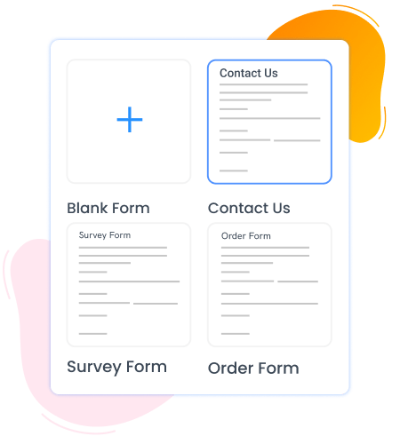 Custom Form Templates Forms Io By 500apps - Mobile Geometric Illustrations for Desktop