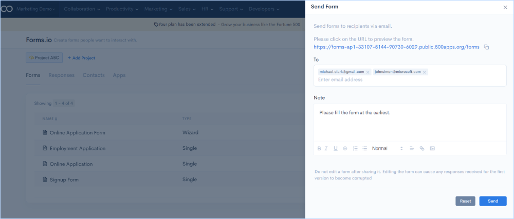 Forms Io By 500apps Product Guide Get Started - Premium Minimal Picture Gallery - 4K
