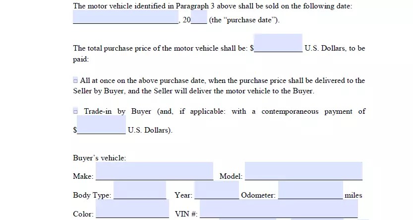 free north carolina vehicle bill of sale form pdf formspal