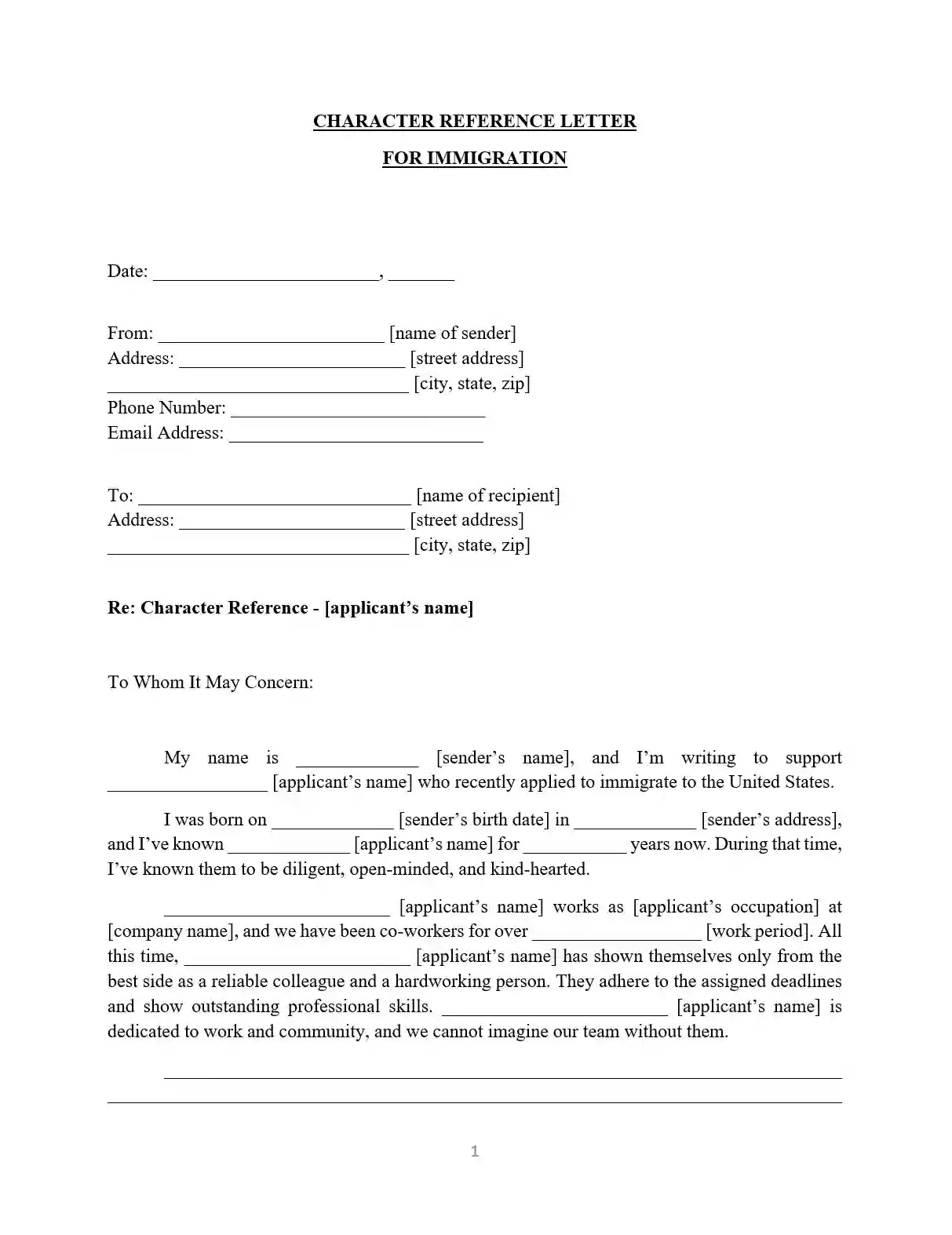 Employment Verification Letter Template For Visa