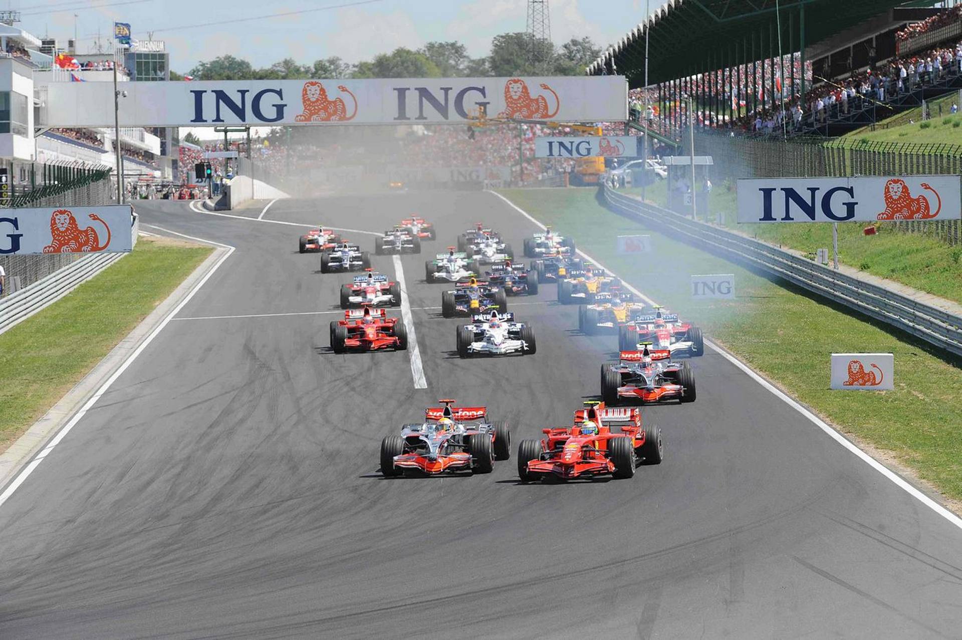 Wallpapers Hungarian Grand Prix Of 2008 Marco S Formula 1 Page