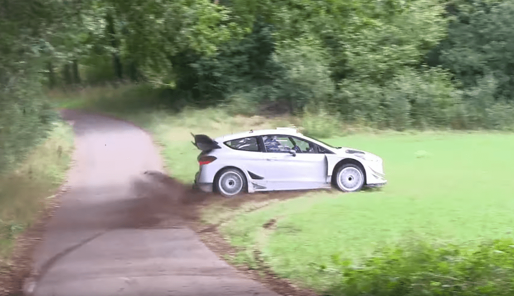 Video Bottas Tests M Sport Ford Fiesta Wrc Car Ahead Of