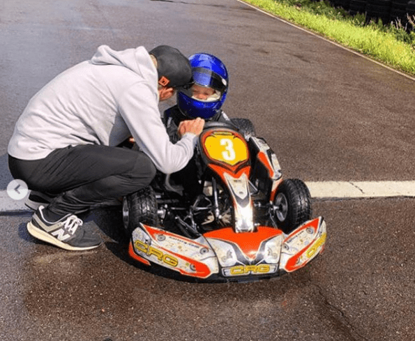 Photos Video Raikkonen S Son Goes Karting After Massa S Son