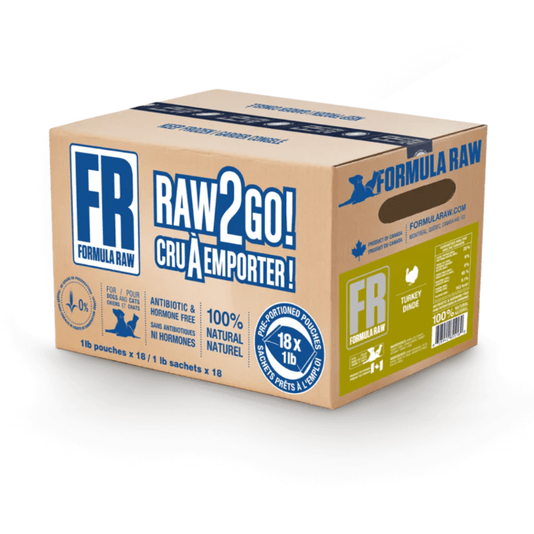 Raw 2 Go Turkey Formula Raw