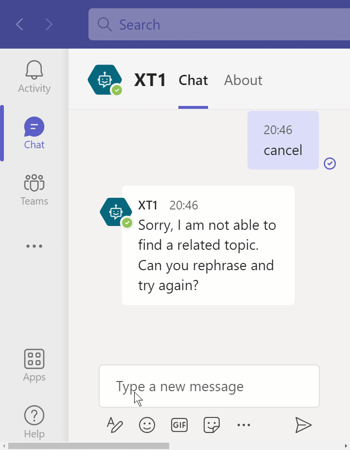 Chatbot in Action