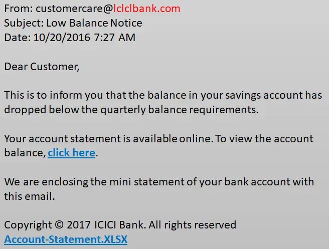 Phishing Example