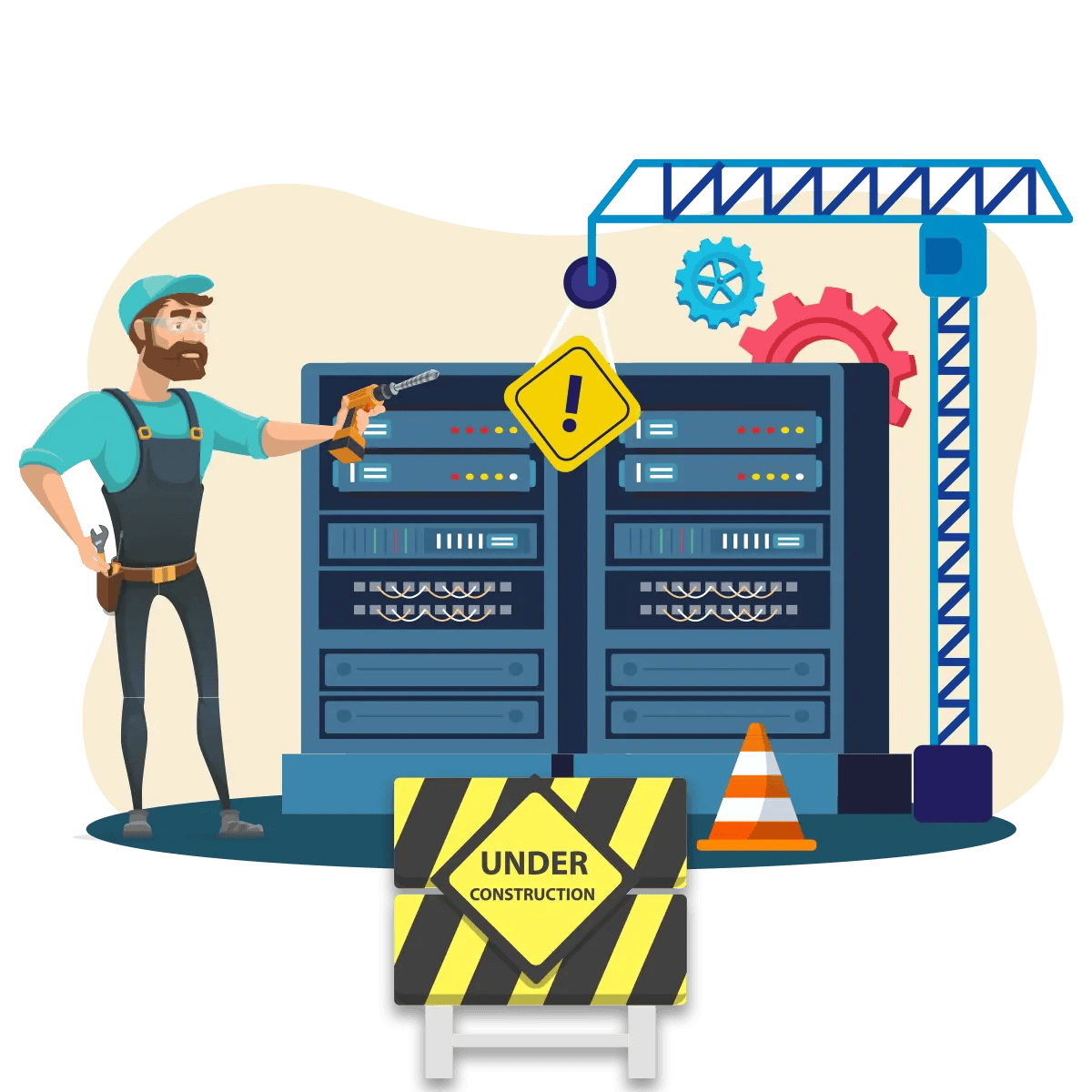 A person without any knowledge trying to deploy an IT system
