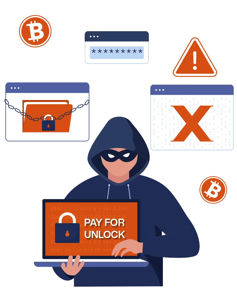 Ransomware attack