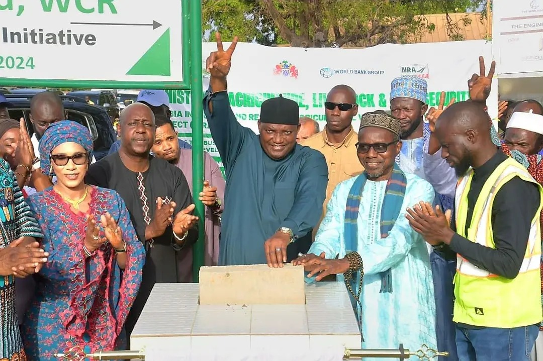 President Barrow Concludes Nationwide Foundation Laying for 204.7 km of Feeder Roads