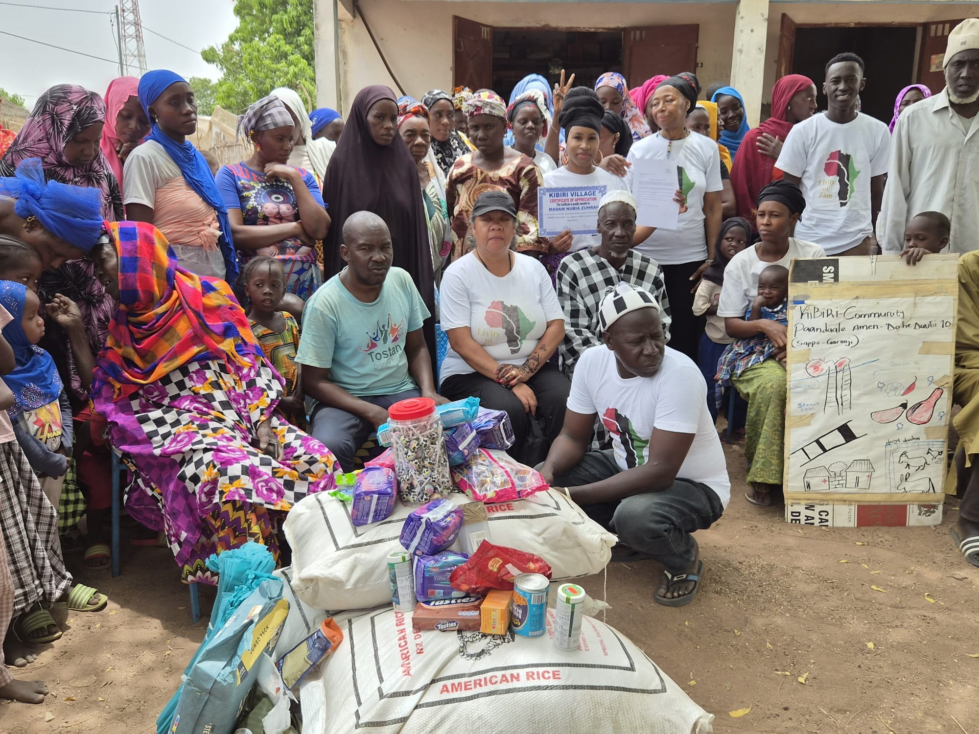 Livity of Zion Donates Food and Medical Supplies to Needy Communities