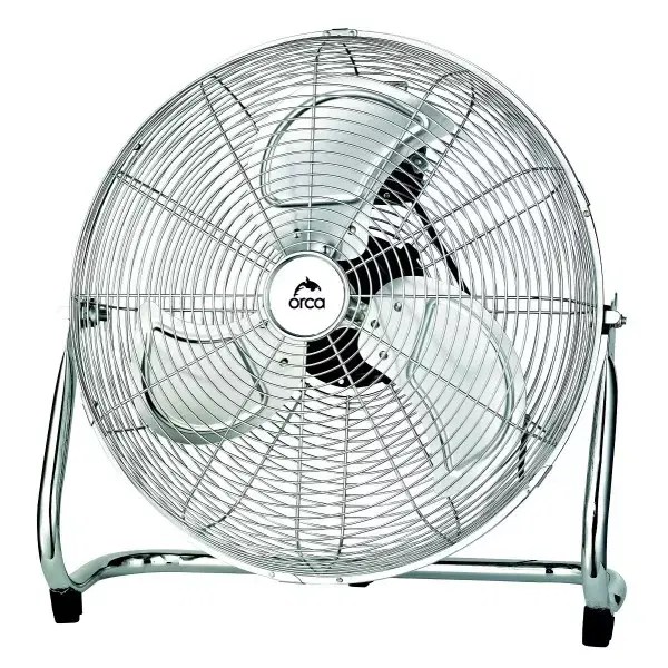 Orca Floor Fan 4speed Chrome colour