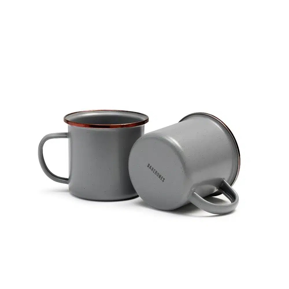Barebones Mug Set van 2 – Slate Grey